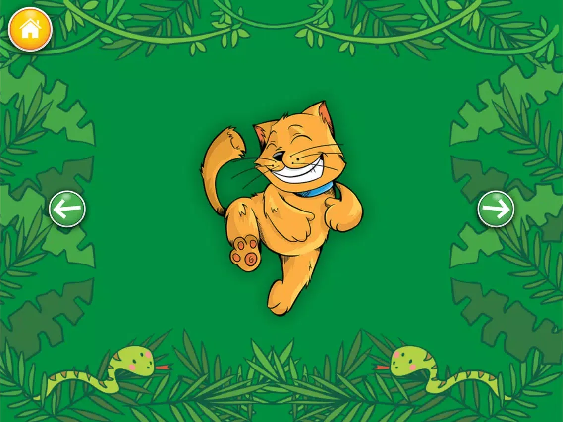 Capturas de tela do Emma Jungle Animal Puzzle iPad 