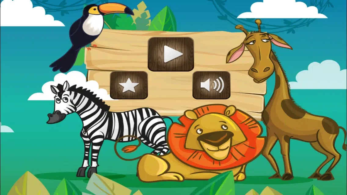 Capturas de tela do Emma Jungle Animal Puzzle