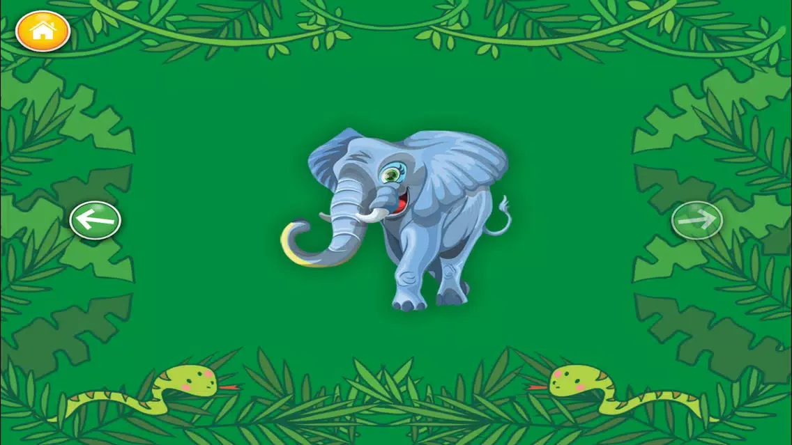 Capturas de tela do Emma Jungle Animal Puzzle