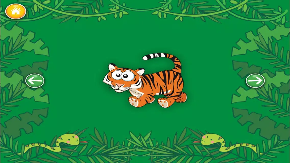 Capturas de tela do Emma Jungle Animal Puzzle