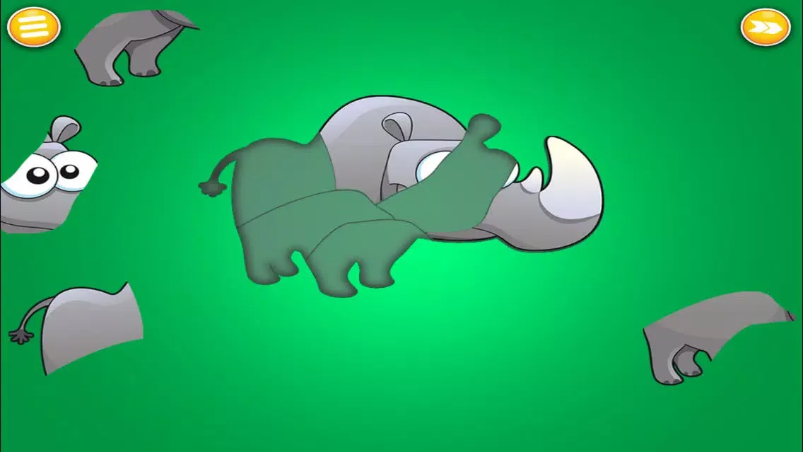 Capturas de tela do Emma Jungle Animal Puzzle