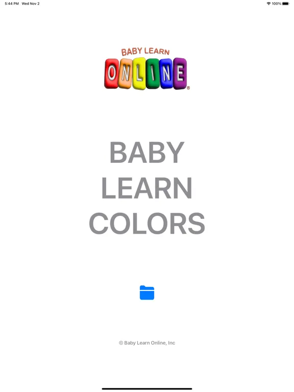Baby Learn Colors App iPad 应用截图