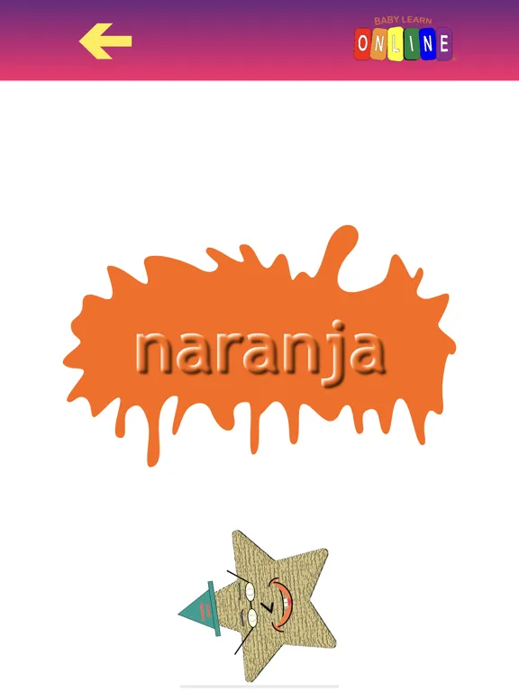 Captures d'écran de Baby Learn Colors in Spanish iPad 