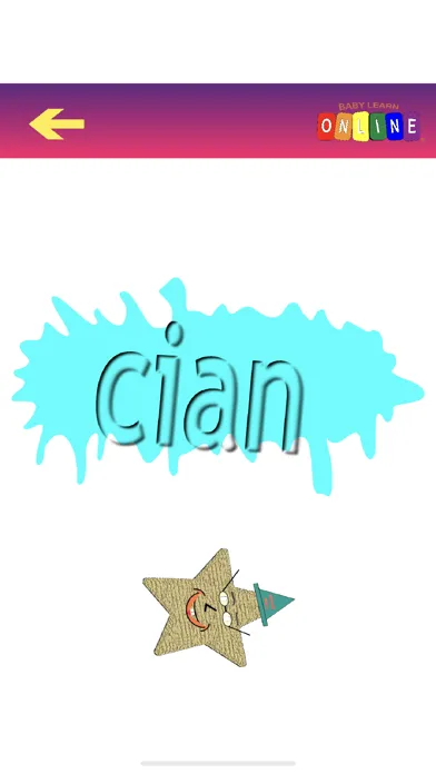 Captures d'écran de Baby Learn Colors in Spanish