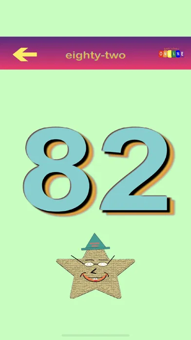 Screenshot di Baby Learn Numbers App