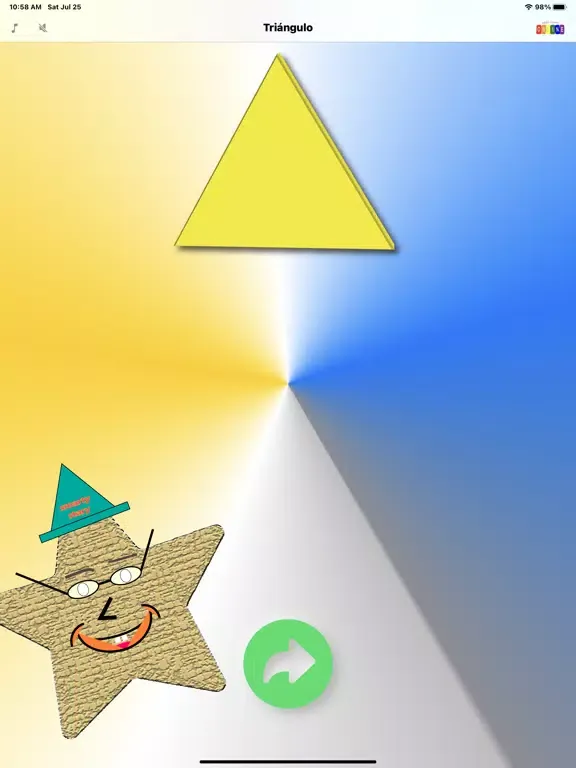 Screenshot di Baby Learn Shapes in Spanish iPad 