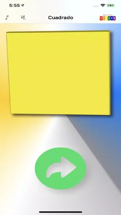 Screenshot di Baby Learn Shapes in Spanish