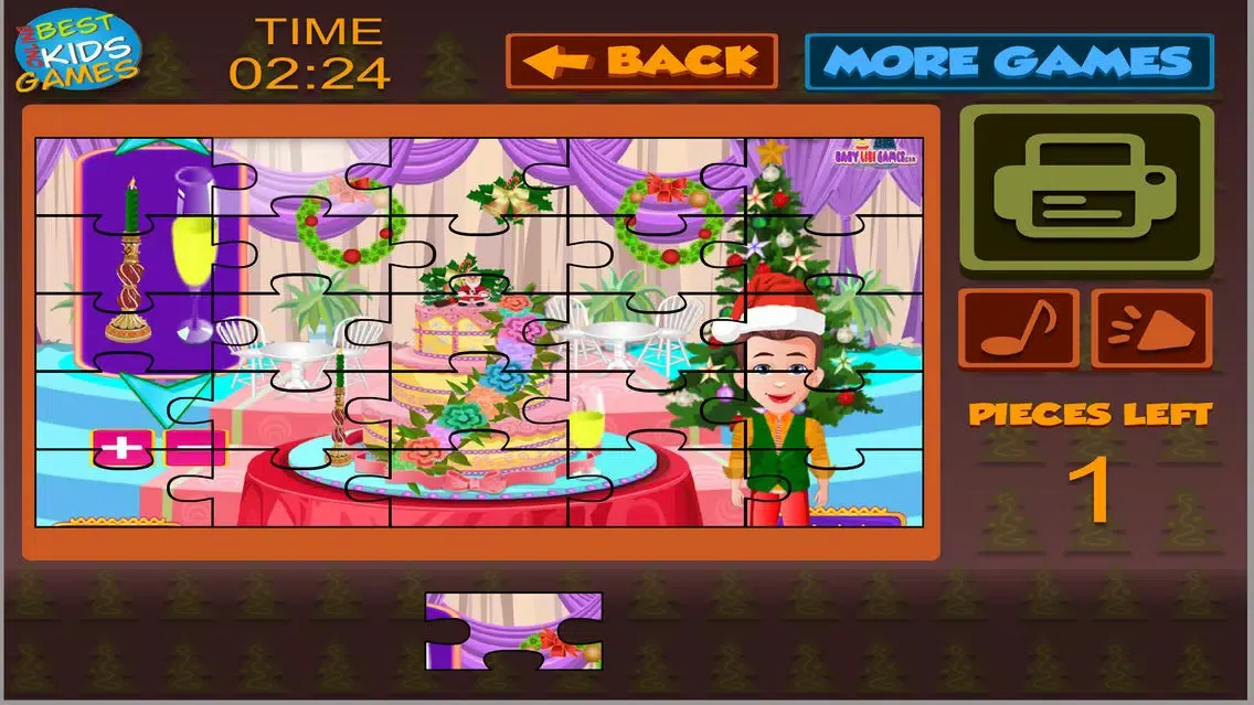 BabyLisi Christmas Cake Puzzle سکرین شاٹس