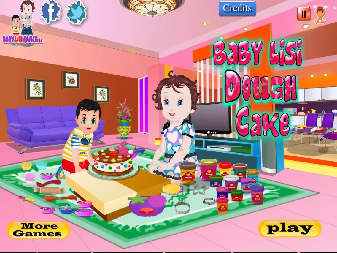 Baby Lisi Dough Cake iPad 应用截图