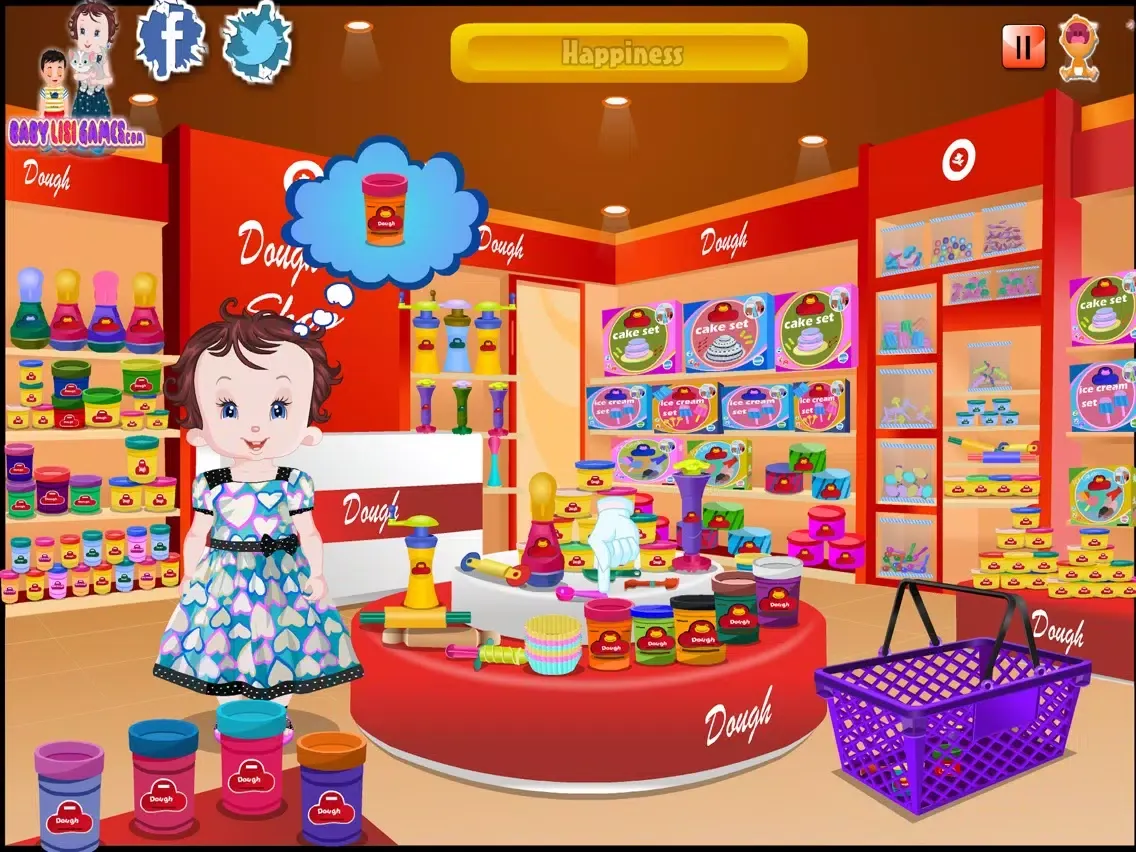 Baby Lisi Dough Cake iPad 应用截图