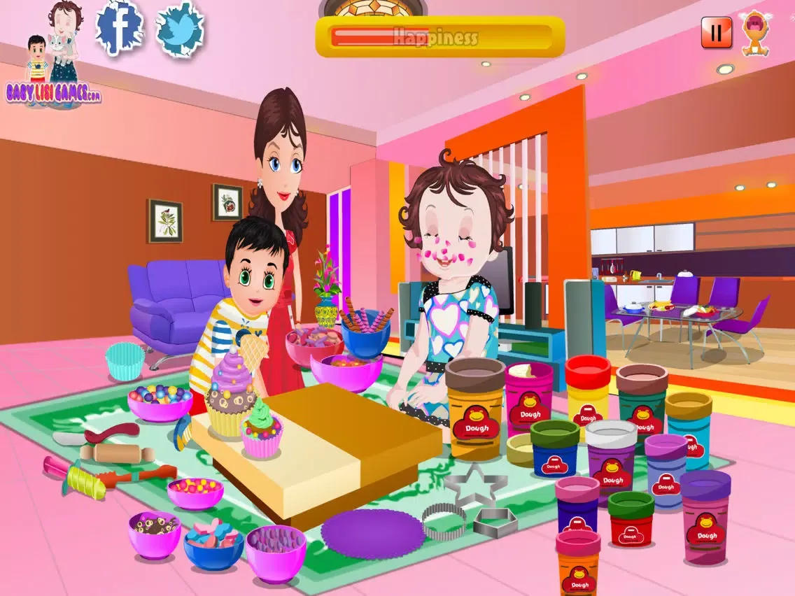 Baby Lisi Dough Cake iPad 应用截图
