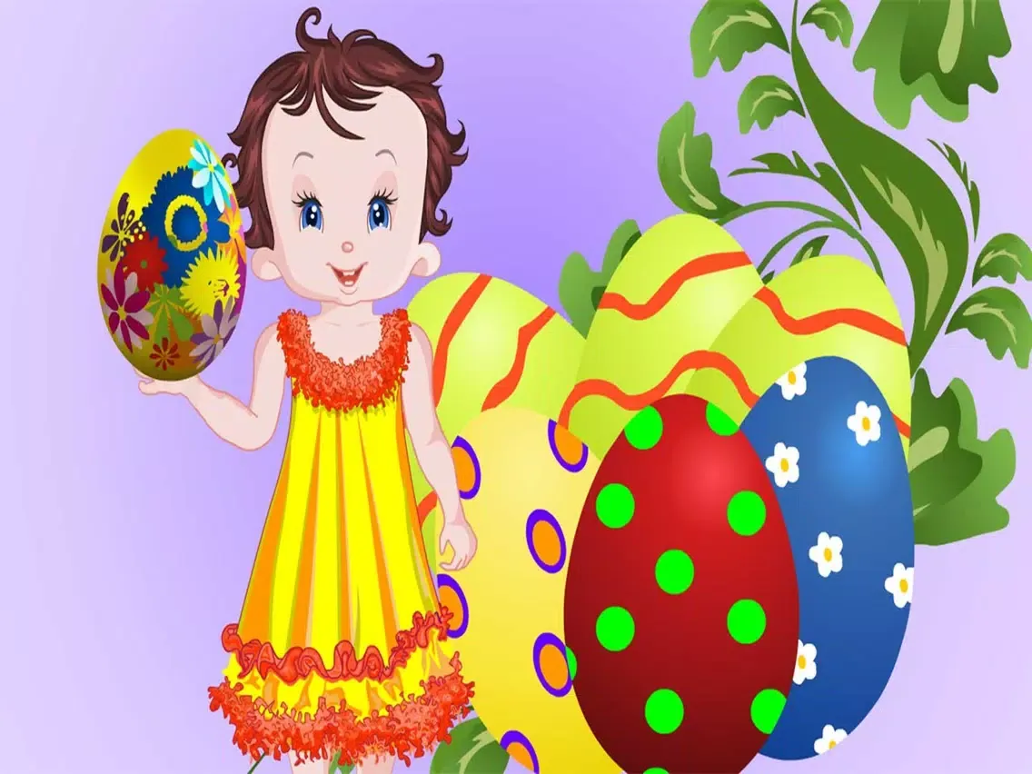 Скриншоты Baby Lisi Easter Eggs Decoration iPad 