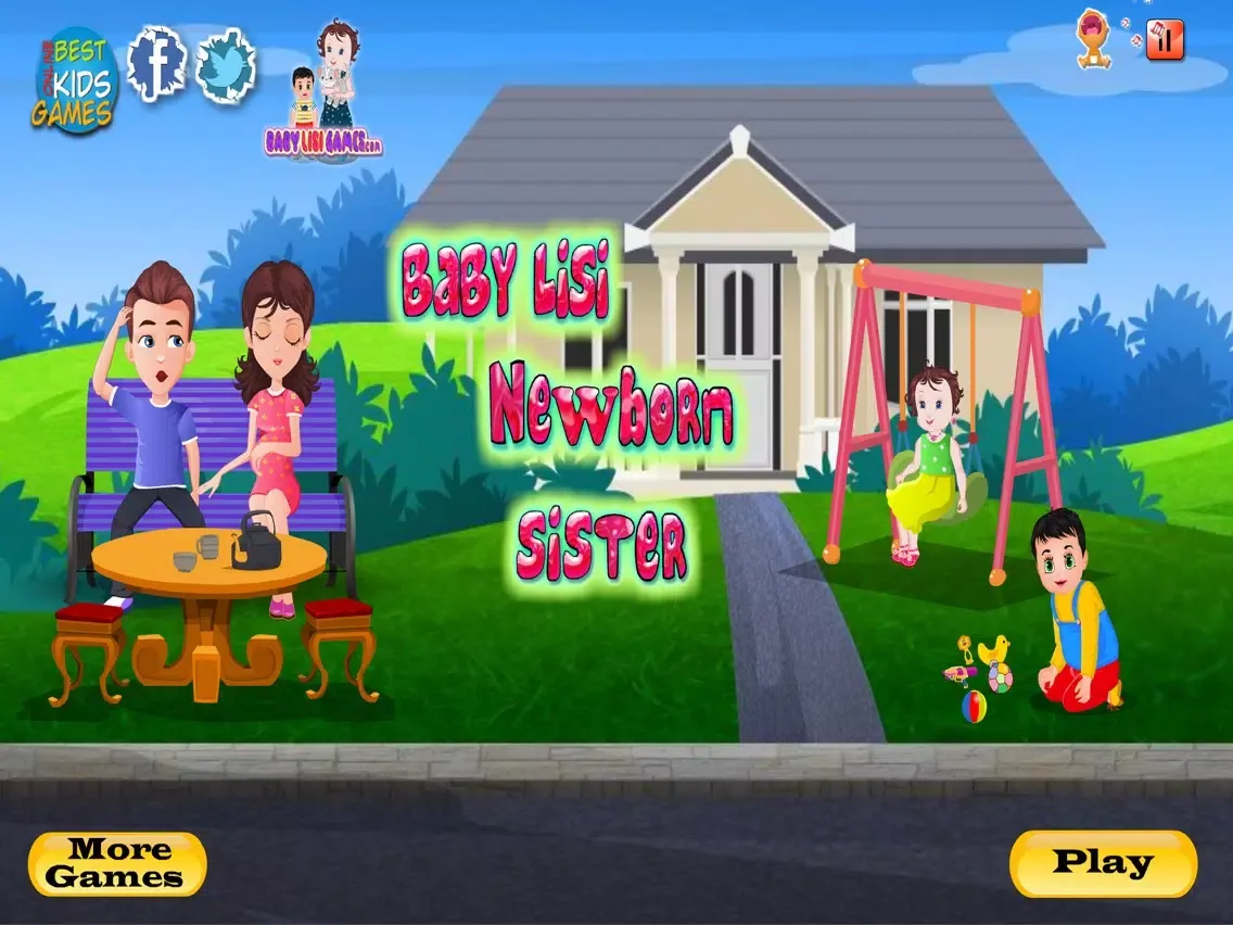Baby Lisi NewBorn Sister iPad 应用截图
