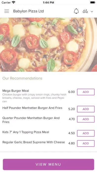 Babylon Pizza Ltd应用截图