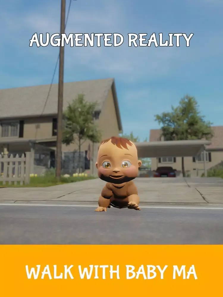 Baby Ma - Virtual Friend AR iPad 應用截圖