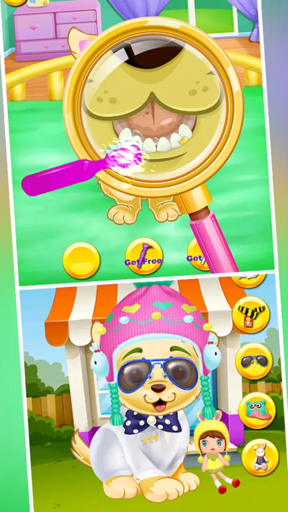 puppy newborn babyshower Games Screenshots