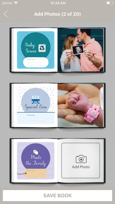 Baby Milestone Book स्क्रीनशॉट