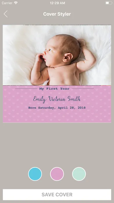 Baby Milestone Book स्क्रीनशॉट