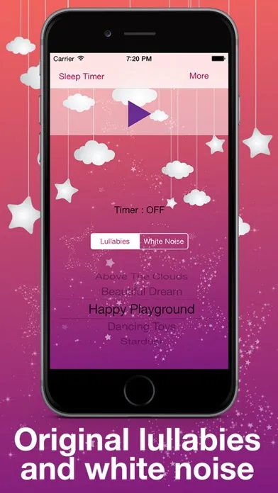 Capturas de pantalla de Baby Music - Lullabies & White Noise