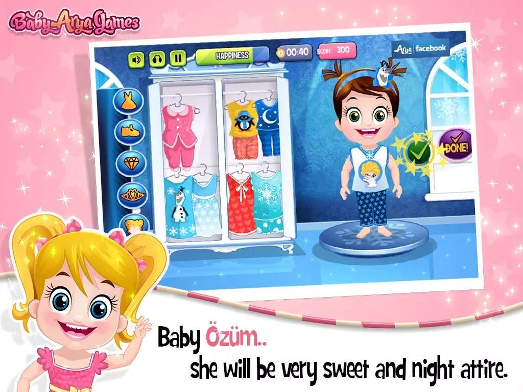 Ảnh chụp màn hình của Baby Özüm Dress Up iPad 