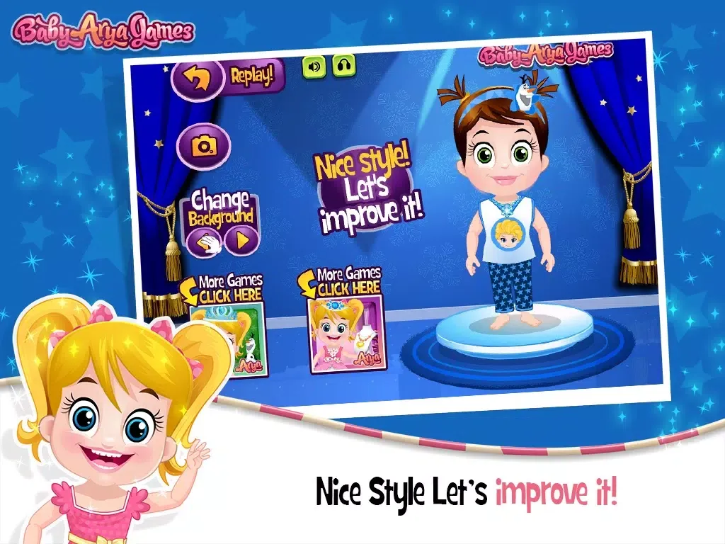 Ảnh chụp màn hình của Baby Özüm Dress Up iPad 