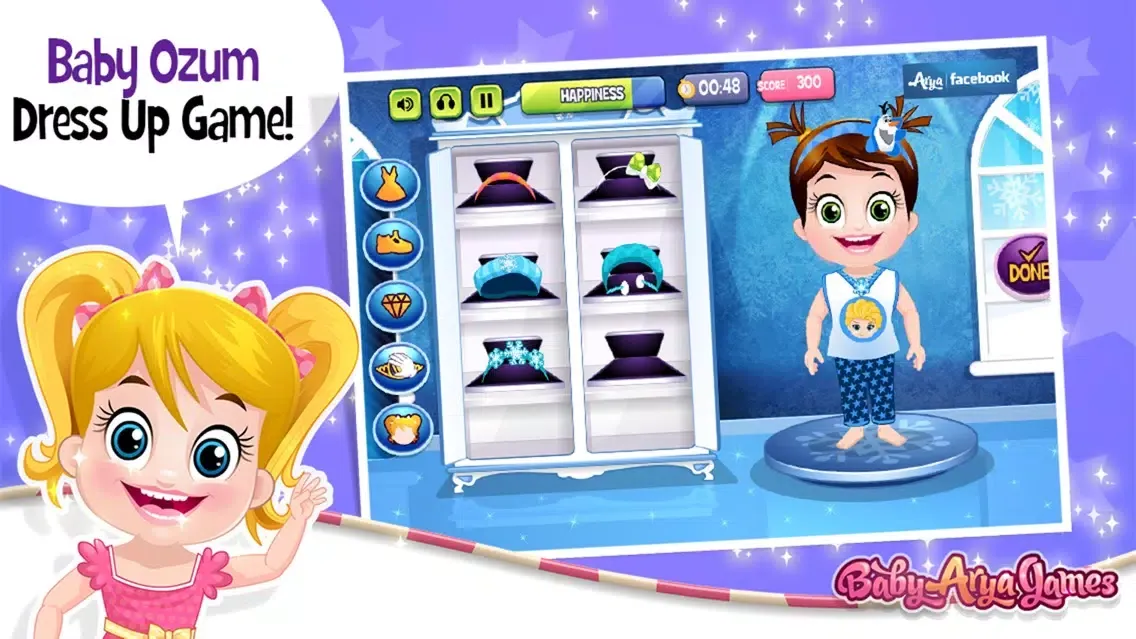 Ảnh chụp màn hình của Baby Özüm Dress Up