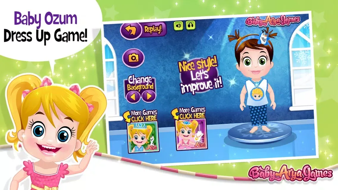 Ảnh chụp màn hình của Baby Özüm Dress Up