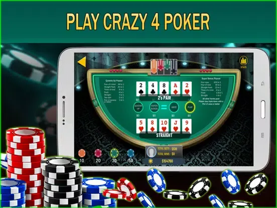 Captures d'écran de Crazy 4 Poker Casino iPad 