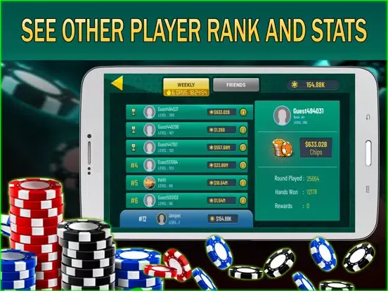 Captures d'écran de Crazy 4 Poker Casino iPad 