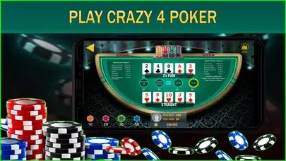 Captures d'écran de Crazy 4 Poker Casino