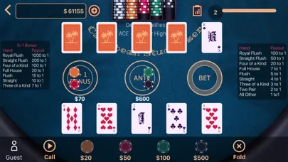 Caribbean Stud Poker Casino应用截图