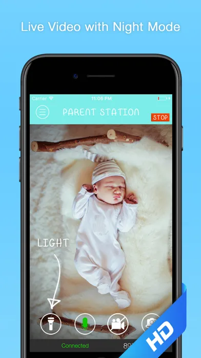 Zrzuty ekranu Baby Monitor － Baby phone