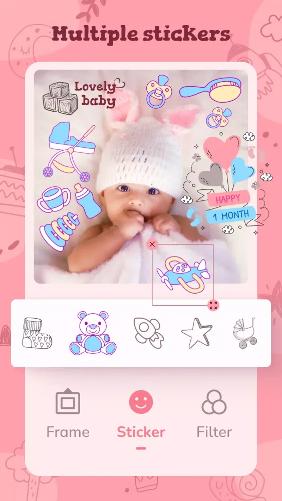 Baby Photo - Baby Story Screenshots