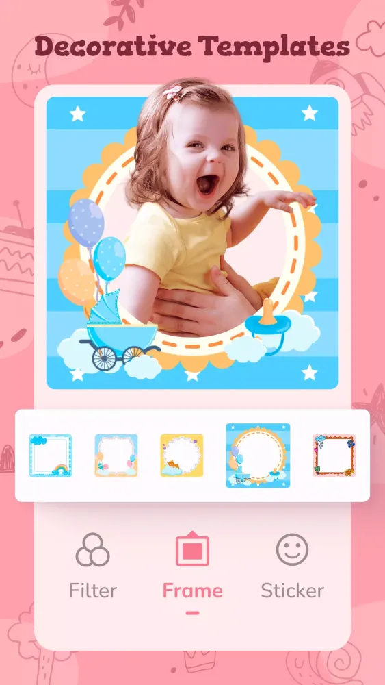 Baby Photo - Baby Story Screenshots