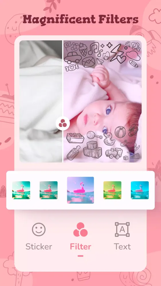 Baby Photo - Baby Story Screenshots