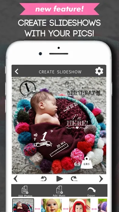 Baby Photo Editor Sticker Pics Screenshots