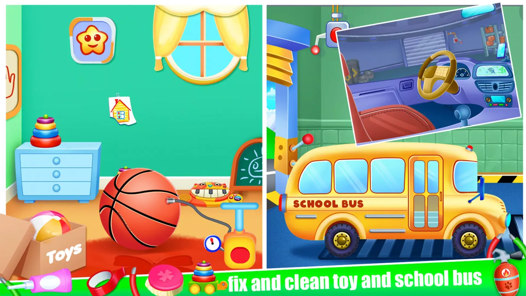 high school cleanup game Screenshots