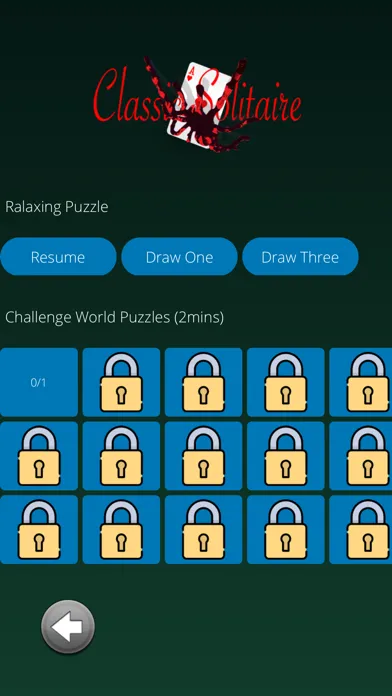 Classic Solitaire - Cards Game 스크린샷