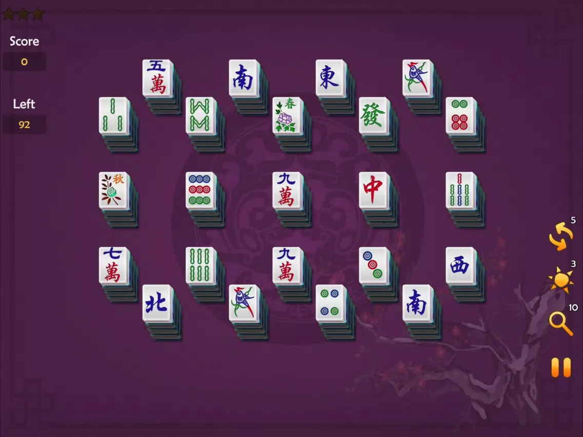 Mahjong - Season ( Spring Summer Autumn Winter ) iPad  Screenshots