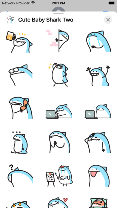 Cute Baby Shark Two スクリーンショット