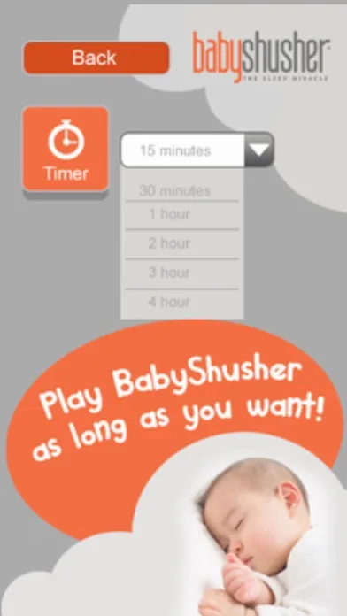 Baby Shusher Sleep Miracle App Ekran Görüntüleri