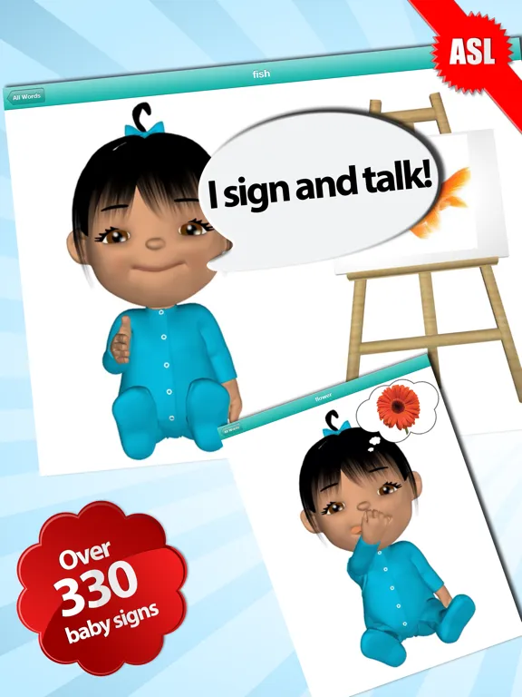 Baby Sign and Learn ASL Pro iPad  スクリーンショット