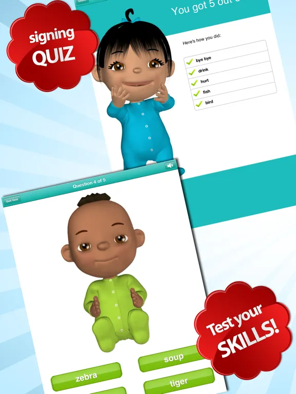 Baby Sign and Learn ASL Pro iPad  スクリーンショット