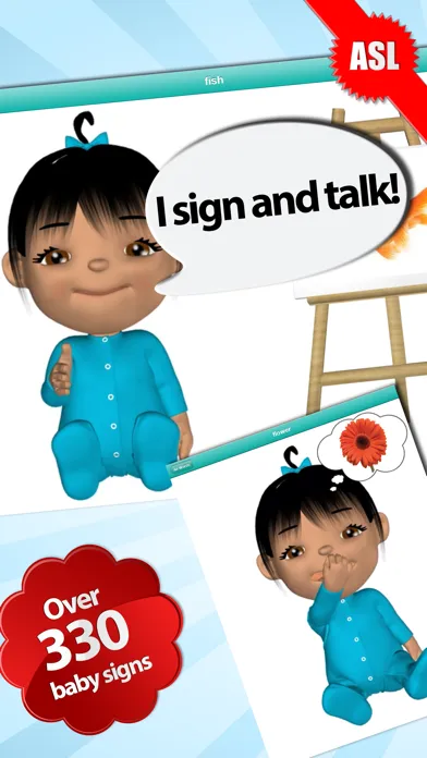 Baby Sign and Learn ASL Pro スクリーンショット