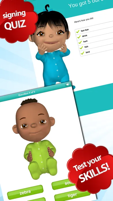 Baby Sign and Learn ASL Pro スクリーンショット