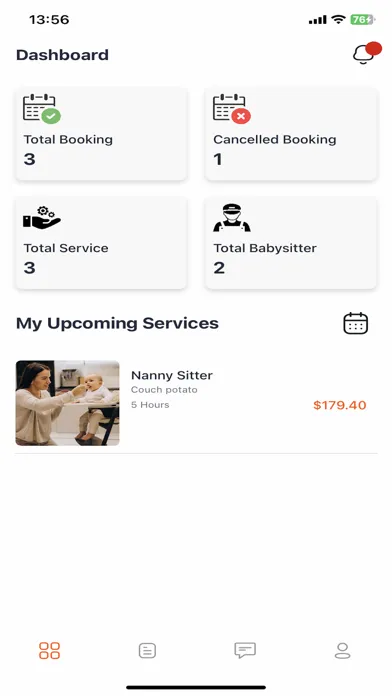 Скриншоты NannyNow Provider