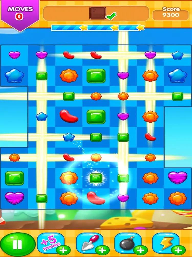 Candy Connect Magic Splash iPad  스크린샷