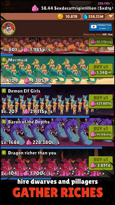 Скриншоты Hero Hero Clicker - Idle Game
