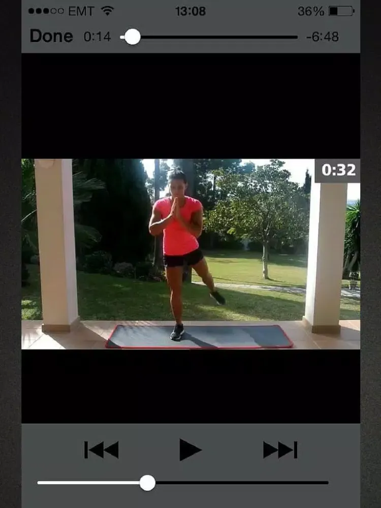 تصاویر Fat Burning Video Workout Programs – Body Weight Exercises iPad 
