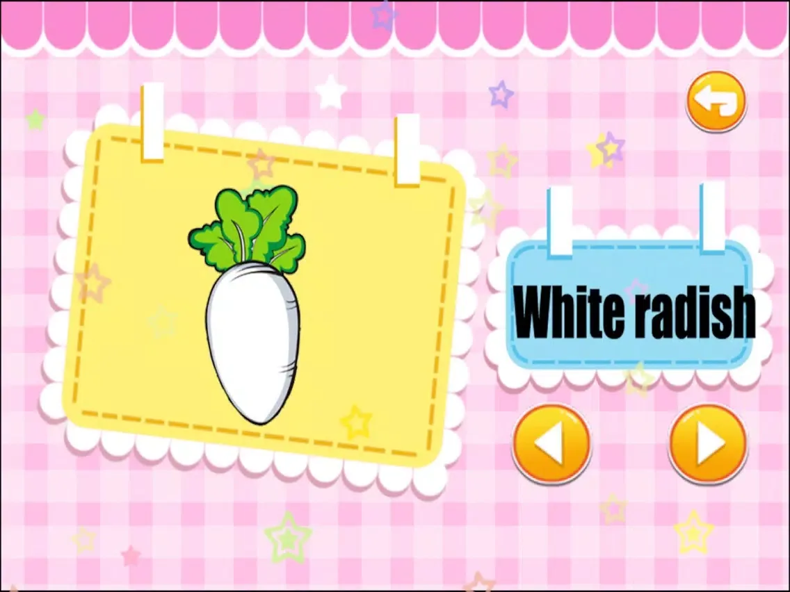Скриншоты Baby Learn Vegetable iPad 